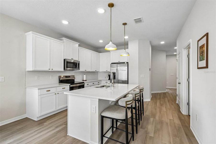 Furnished interior view inside a new home in , Winter Garden (Image 15).
