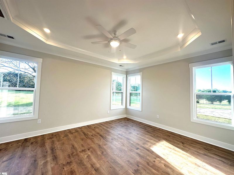 Spacious, unfurnished interior of a new home in Greenville County Homes, Simpsonville (Image 9).