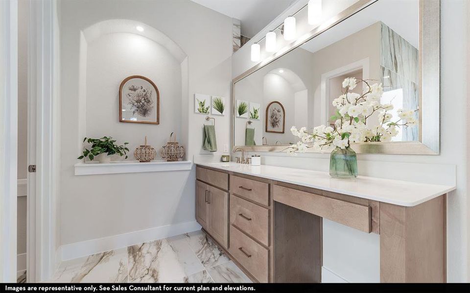Furnished interior view inside a new home in Green Meadows, Celina (Image 3).