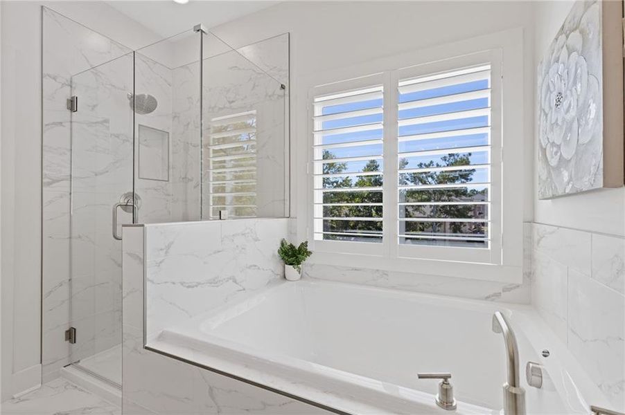 Furnished interior view inside a new home in , Suwanee (Image 16).