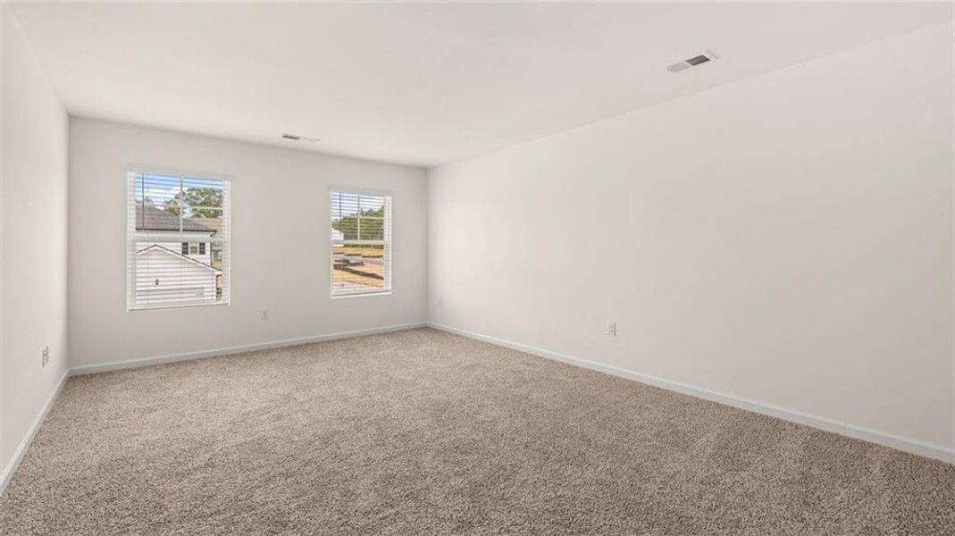 Spacious, unfurnished interior of a new home in The Preserve at Agricultural Village, Perry (Image 24). Spacious, unfurnished interior of a new home in The Preserve at Agricultural Village, Perry (Image 24).
