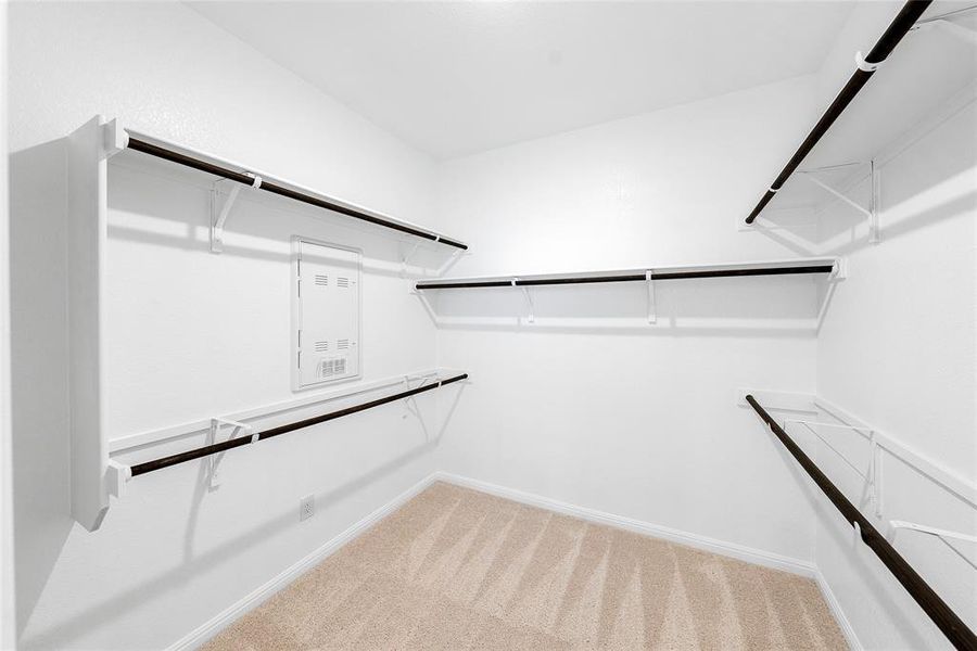 Large walk-in closet