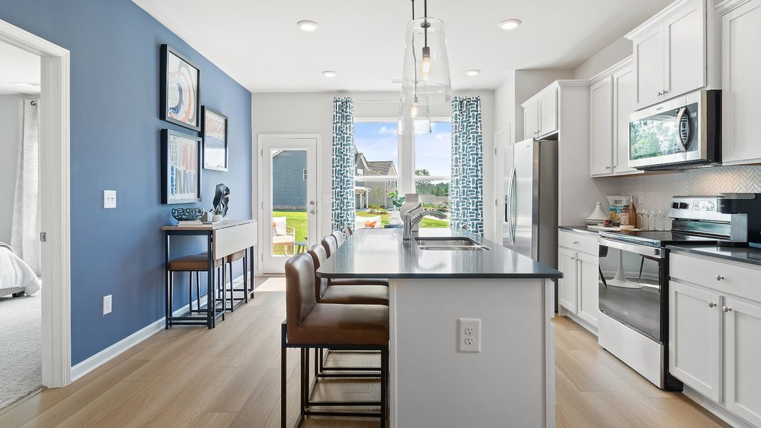 Furnished interior view inside a new home in Chapel Hill, Newnan (Image 11).