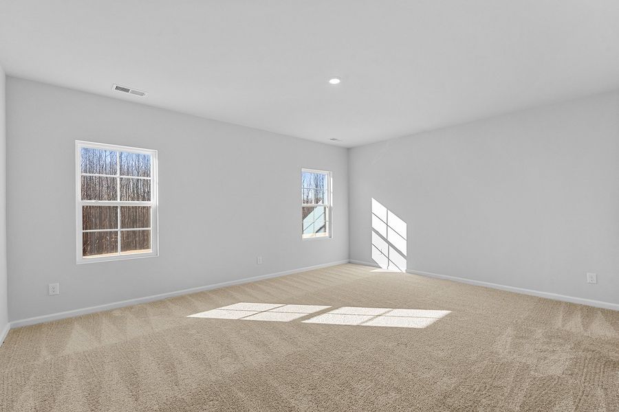 Spacious, unfurnished interior of a new home in Fieldstone, Lexington (Image 27). Spacious, unfurnished interior of a new home in Fieldstone, Lexington (Image 27).