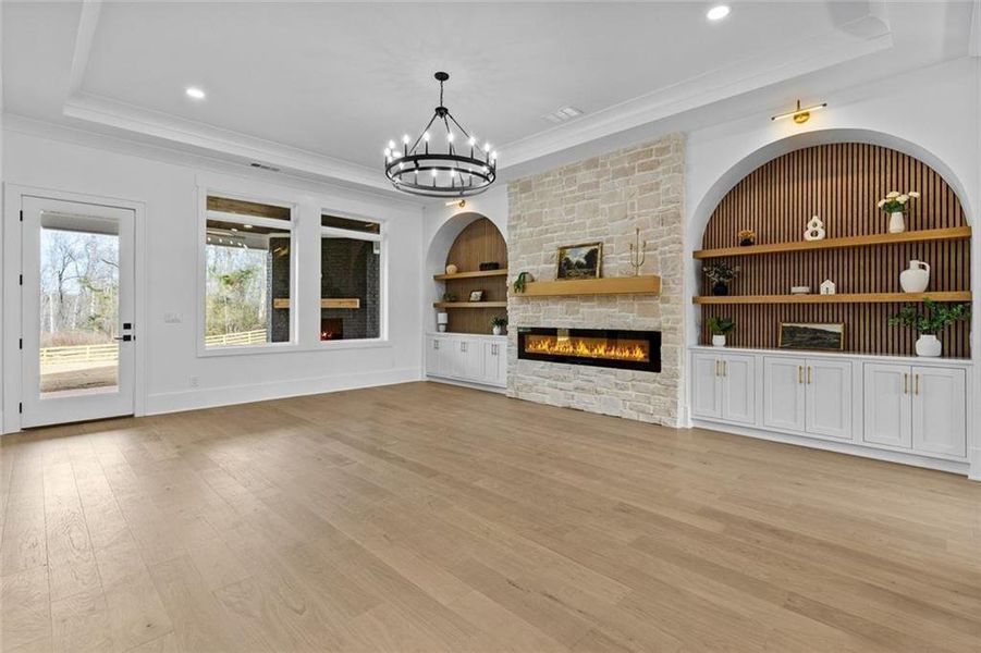Spacious, unfurnished interior of a new home in , Loganville (Image 36).