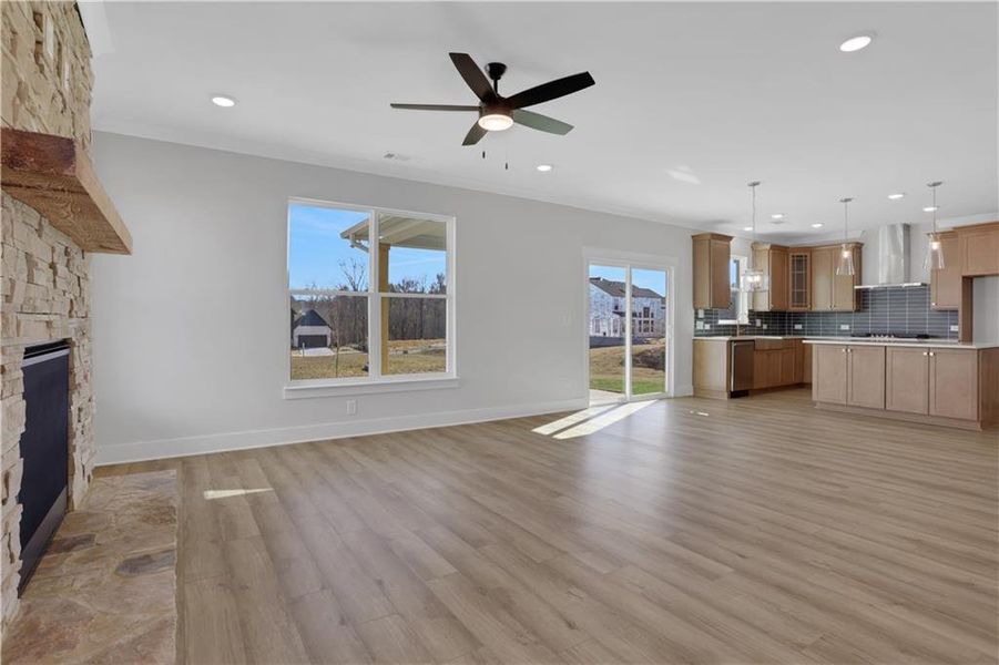 Spacious, unfurnished interior of a new home in Twin Lakes, Hoschton (Image 36).