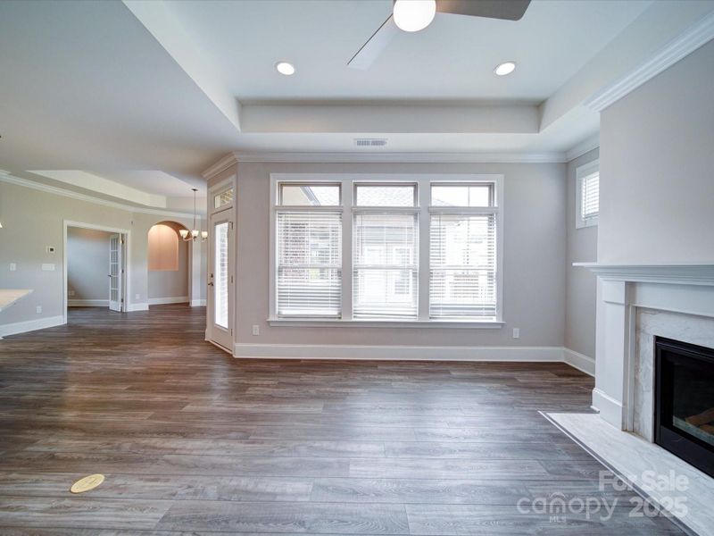 Spacious, unfurnished interior of a new home in The Courtyards on New Hope, Gastonia (Image 31).