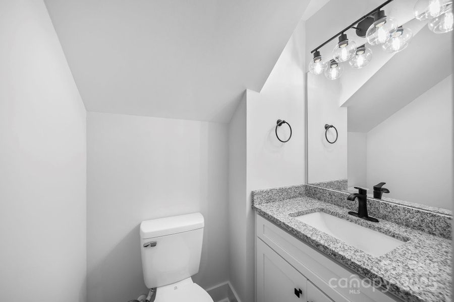 Furnished interior view inside a new home in , Wingate (Image 6).