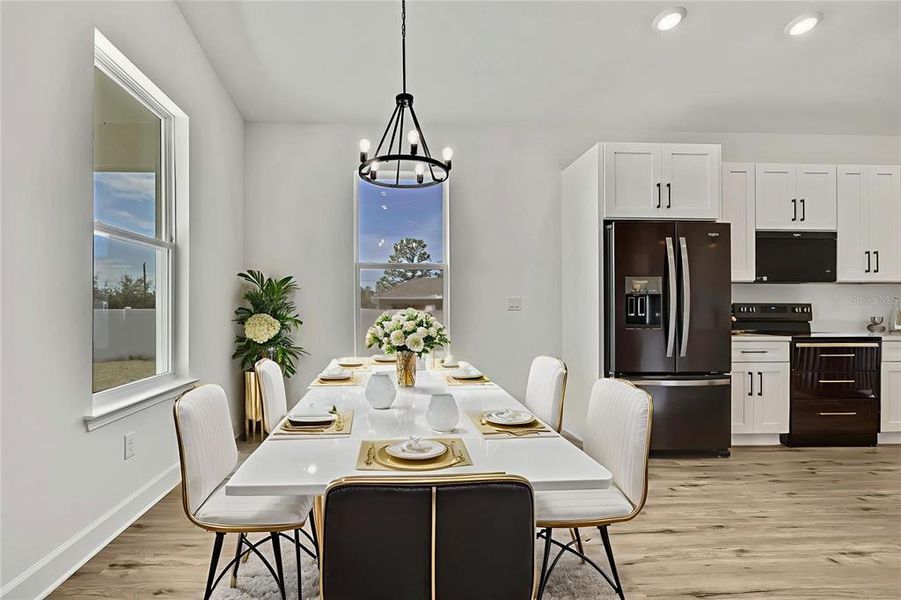Furnished interior view inside a new home in , Brooksville (Image 4).