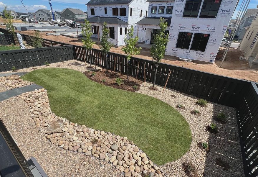 Homesite 139 Backyard Landscaping - 13 of 15 Homesite 139 Backyard Landscaping - 13 of 15