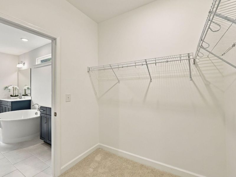 Spacious, unfurnished interior of a new home in Forestville Yard, Knightdale (Image 23). Spacious, unfurnished interior of a new home in Forestville Yard, Knightdale (Image 23).