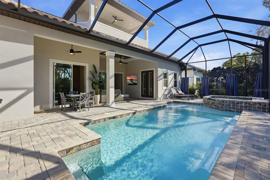 Exterior details and patio area of a home in , Palm Coast (Image 42).