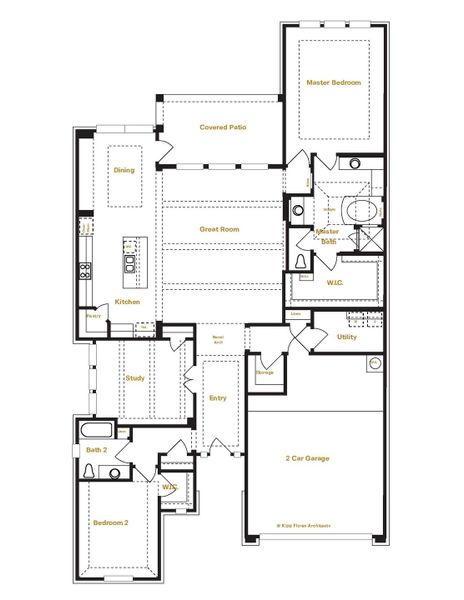 Cambridge Floor Plan in Ranches at Creekside, Boerne | Sitterle Homes
