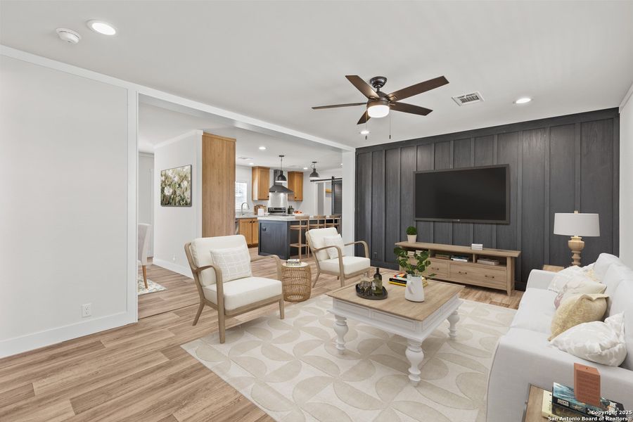 Furnished interior view inside a new home in , Somerset (Image 9).