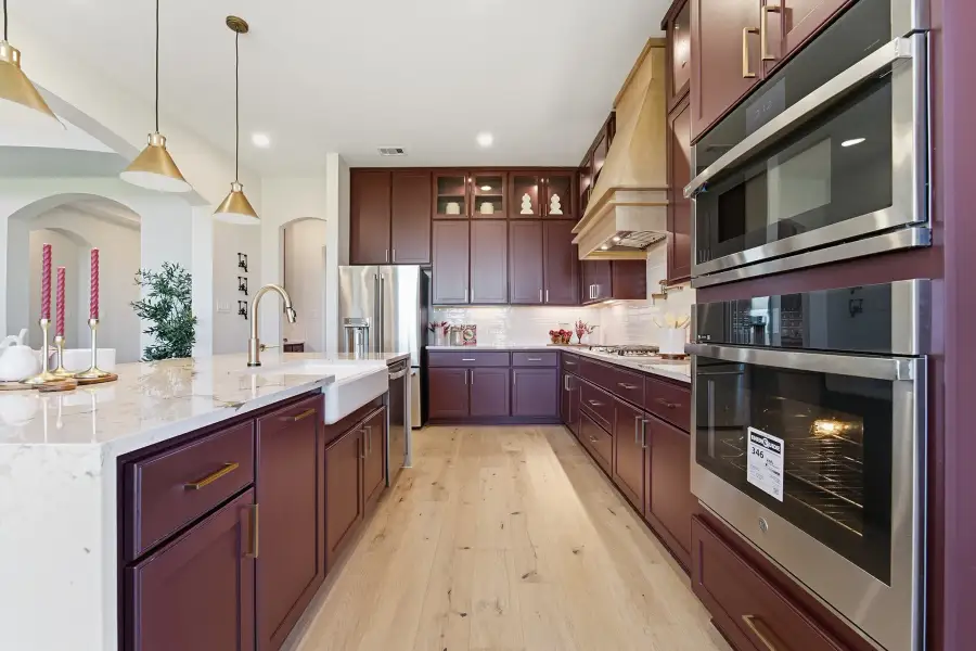 Representative furnished interior of a home built from the Laguna III by CastleRock Communities in Lakesong, Grand Prairie (Image 20).
