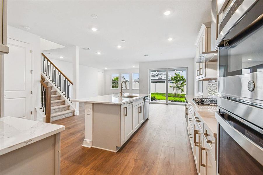 Furnished interior view inside a new home in Hawkstone, Sarasota (Image 8). Furnished interior view inside a new home in Hawkstone, Sarasota (Image 8).
