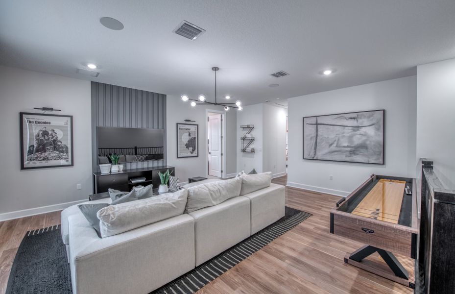 Furnished interior view inside a new home in Greyhawk Landing, Lake Worth (Image 13).
