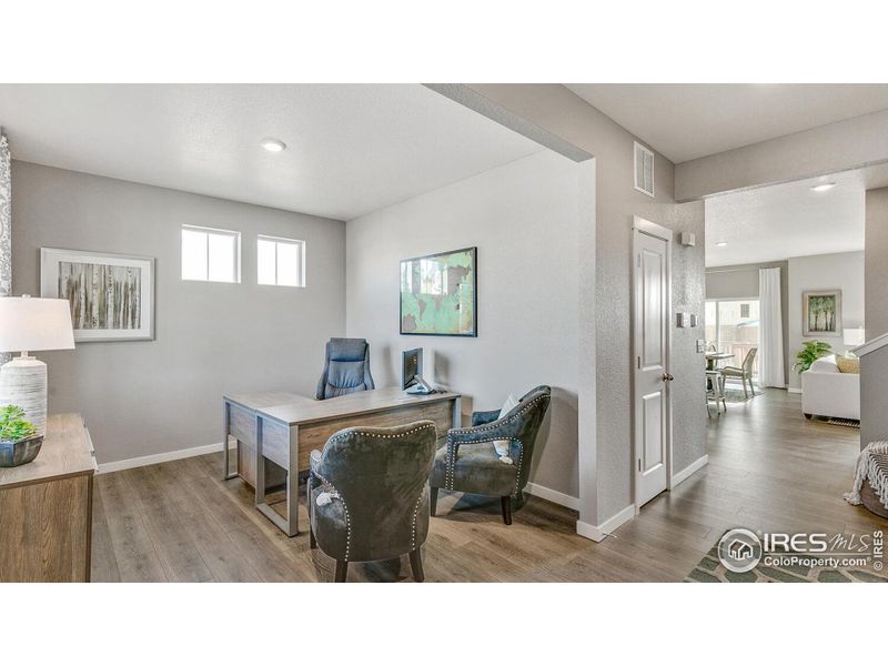 Furnished interior view inside a new home in Tailholt, Severance (Image 5).