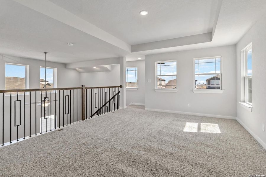 Spacious, unfurnished interior of a new home in Red Hawk Landing, San Antonio (Image 18).