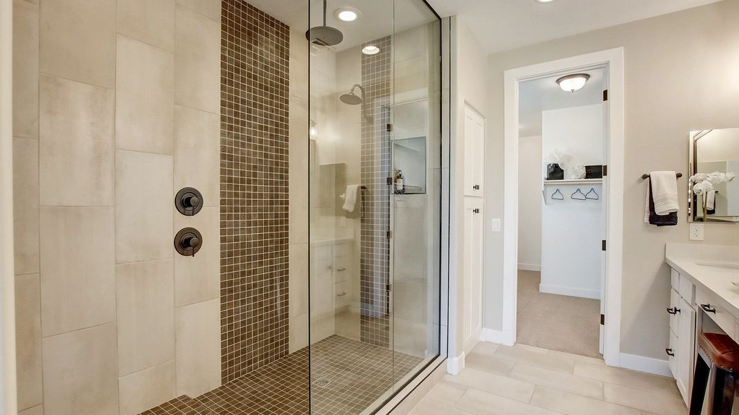 Furnished interior view inside a new home in Castillo at Anderson Parc, Buckeye (Image 12).