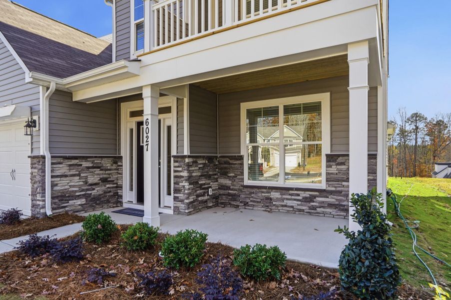 Exterior details and patio area of a home in Grier Meadows, Charlotte (Image 3).