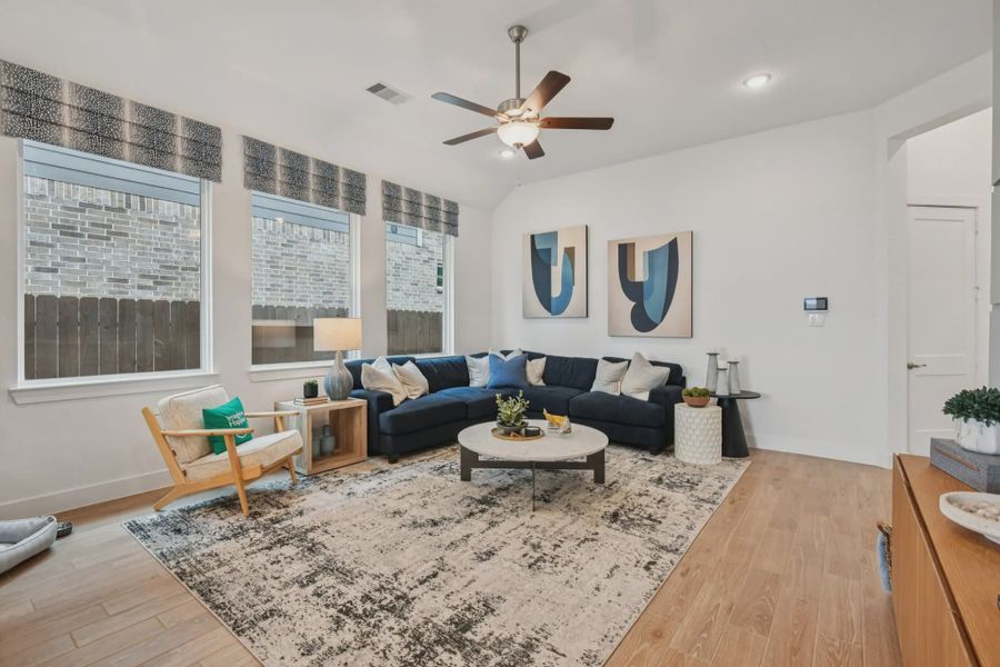 Representative furnished interior of a home built from the Marion by Chesmar Homes in Jubilee 50's, Hockley (Image 3).