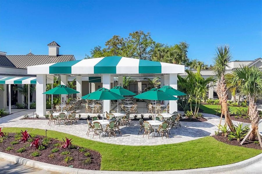 Front exterior of a new home in , Englewood, FL, highlighting curb appeal (Image 18).