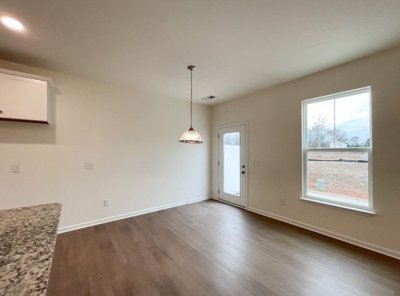 Spacious, unfurnished interior of a new home in Bellevue Townhomes, Greenville (Image 14).
