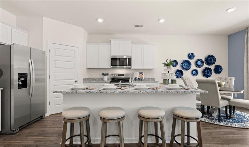 Furnished interior view inside a new home in Twin Lakes, Hoschton (Image 43).