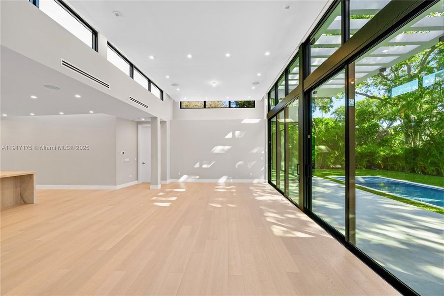 Spacious, unfurnished interior of a new home in , Biscayne Park (Image 16). Spacious, unfurnished interior of a new home in , Biscayne Park (Image 16).