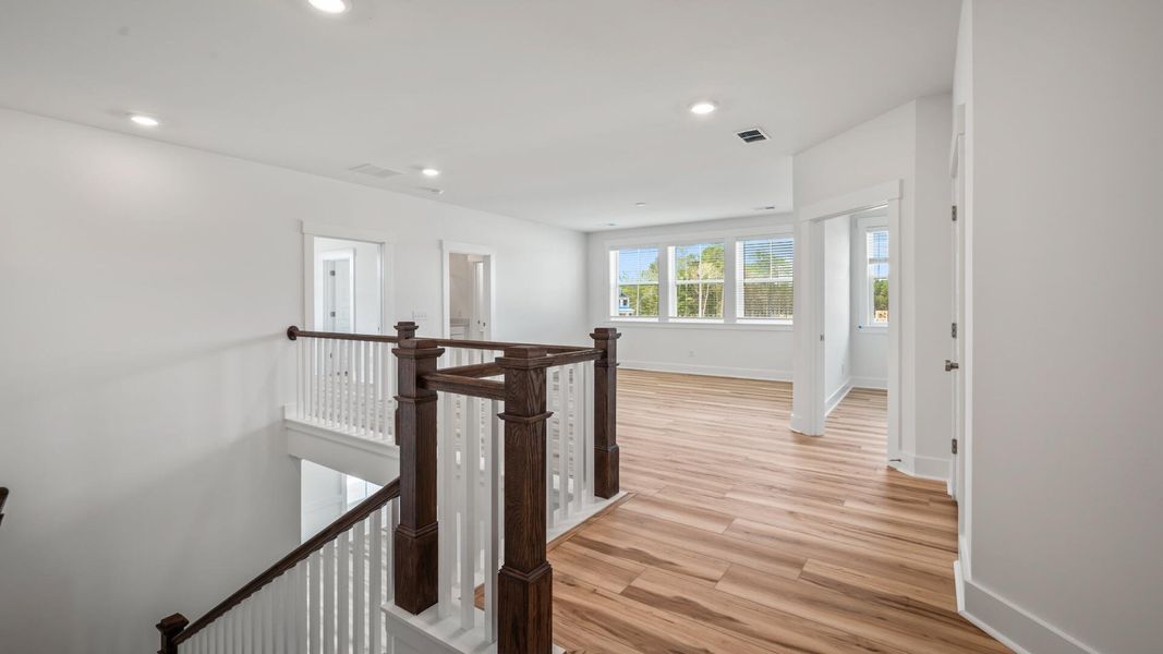 Spacious, unfurnished interior of a new home in Oak Bend, James Island (Image 16). Spacious, unfurnished interior of a new home in Oak Bend, James Island (Image 16).