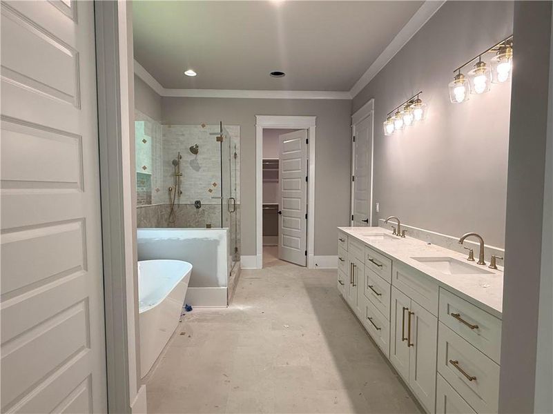 Furnished interior view inside a new home in , Jefferson (Image 14).