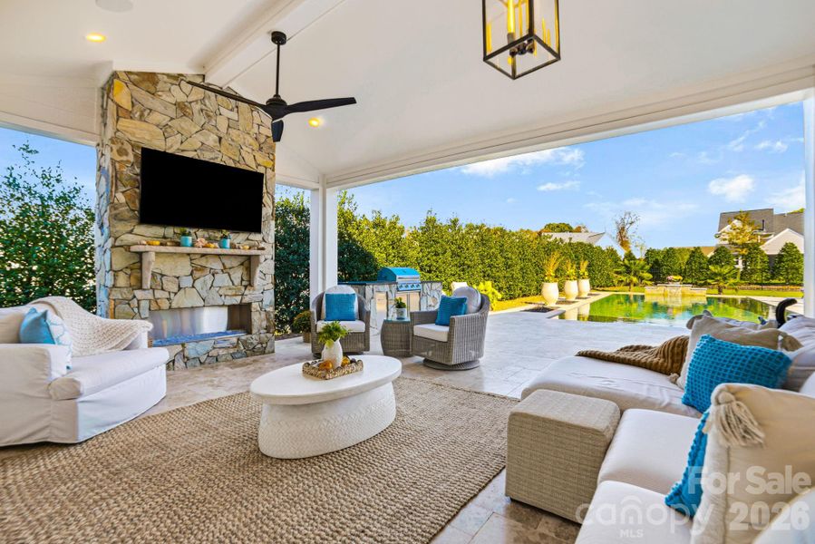 Furnished interior view inside a new home in , Huntersville (Image 5).