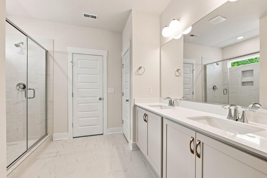 Furnished interior view inside a new home in McConnell Ridge, McLeansville (Image 6).