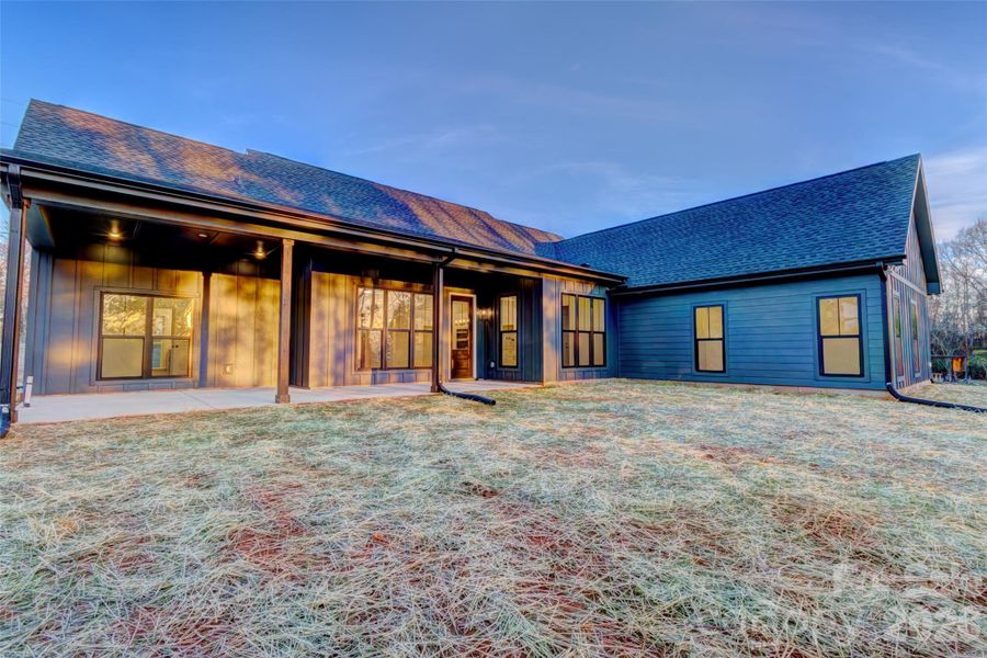 Exterior details and patio area of a home in , Cherryville (Image 30).