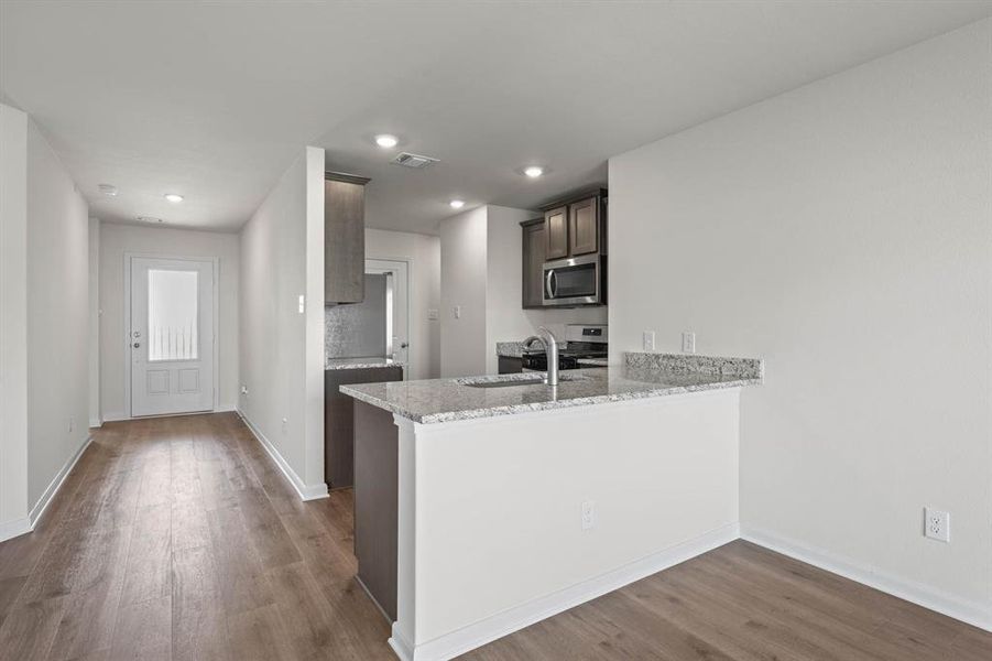 Furnished interior view inside a new home in Cresson Estates, Cresson (Image 4).