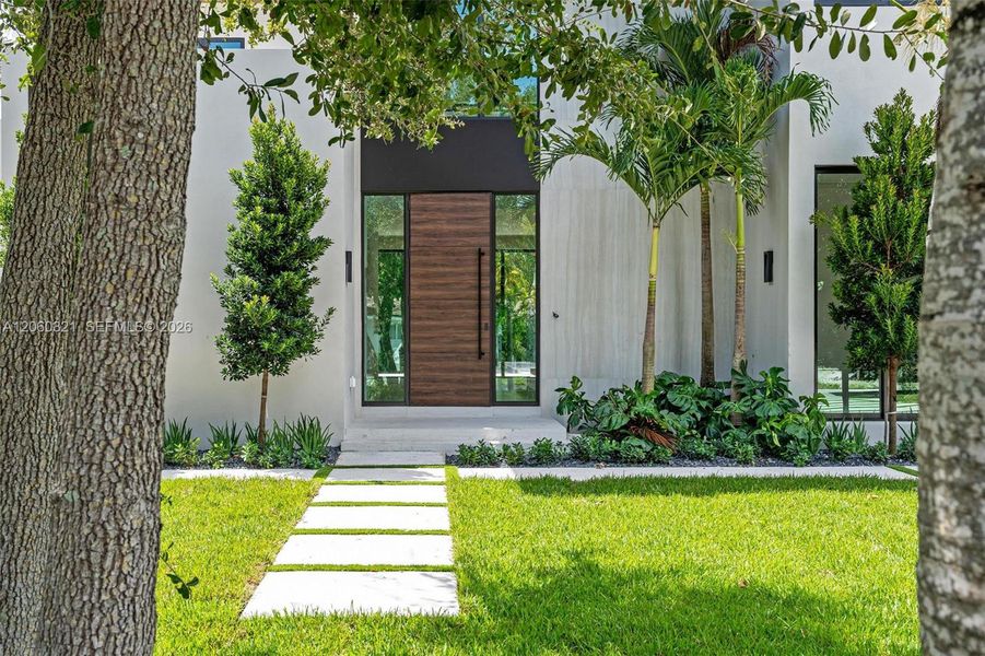 Exterior details and patio area of a home in , Miami Shores (Image 40). Exterior details and patio area of a home in , Miami Shores (Image 40).