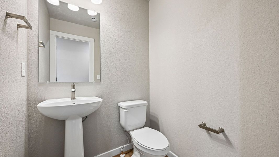 Furnished interior view inside a new home in Windler Townhomes, Aurora (Image 26).