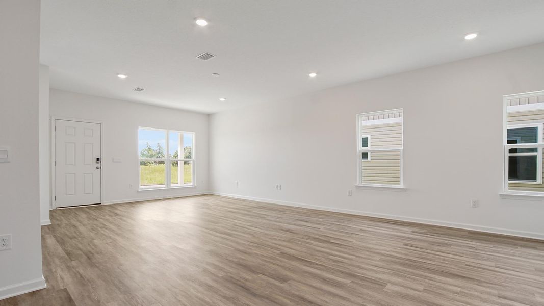 Representative unfurnished interior of a home built from the Cary by D.R. Horton in Owl's Head East, Freeport (Image 16). Representative unfurnished interior of a home built from the Cary by D.R. Horton in Owl's Head East, Freeport (Image 16).