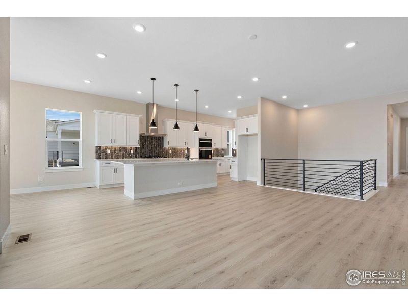 Spacious, unfurnished interior of a new home in Kitchel Lake at Serratoga Falls, Timnath (Image 18).