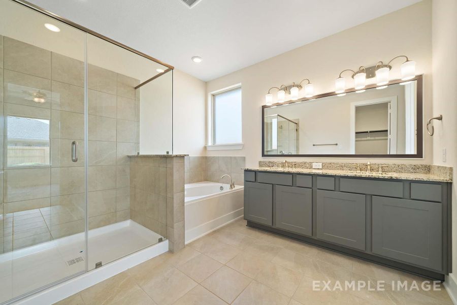 Furnished interior view inside a new home in Lago Mar, Texas City (Image 5).