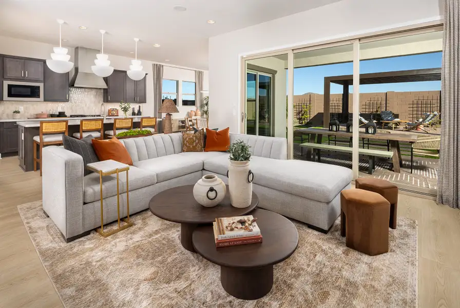 Furnished interior view inside a new home in Verdin, Phoenix (Image 6).