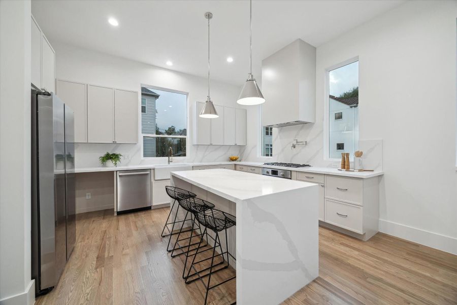 Furnished interior view inside a new home in , Houston (Image 6). Furnished interior view inside a new home in , Houston (Image 6).