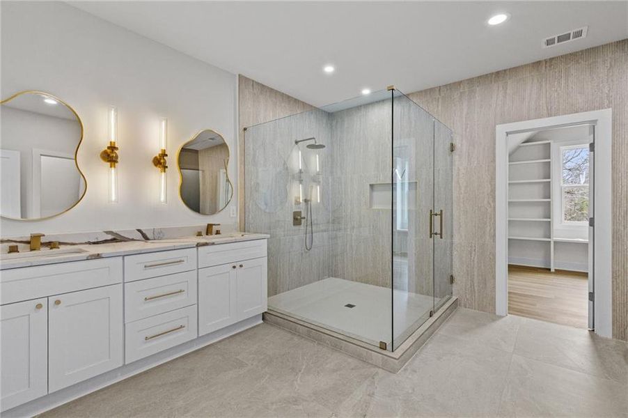 Furnished interior view inside a new home in , Pendergrass (Image 11).