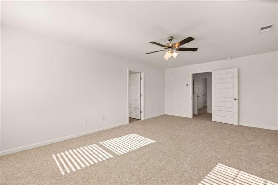 Spacious, unfurnished interior of a new home in The Preserve at Agricultural Village, Perry (Image 19).