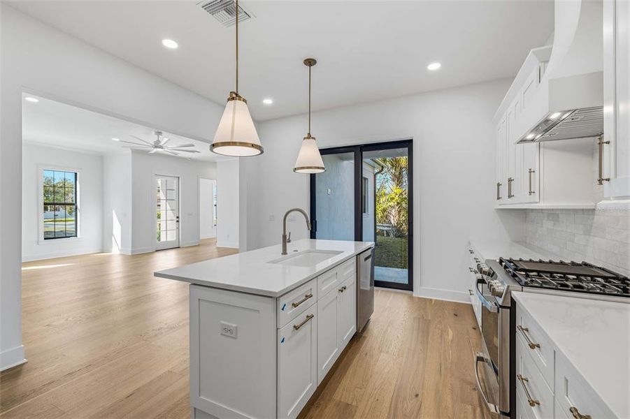 Furnished interior view inside a new home in , Tampa (Image 8).