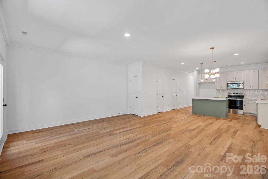 Spacious, unfurnished interior of a new home in , Charlotte (Image 28).