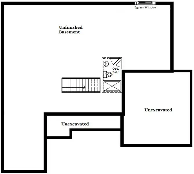 2D floor plan layout for the The Boulder by Norfolk Homes in Valleys, Jackson, MI (Image 4). 2D floor plan layout for the The Boulder by Norfolk Homes in Valleys, Jackson, MI (Image 4).