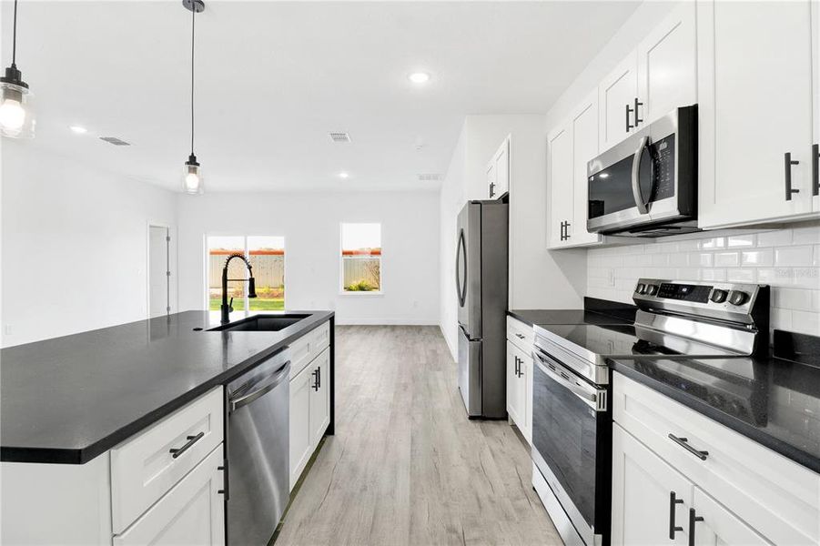 Furnished interior view inside a new home in , Ocala (Image 9).