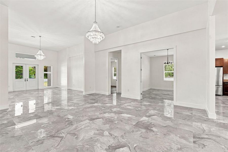 Spacious, unfurnished interior of a new home in , Naples (Image 41). Spacious, unfurnished interior of a new home in , Naples (Image 41).